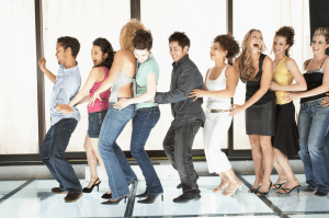 It looks like they're having fun!