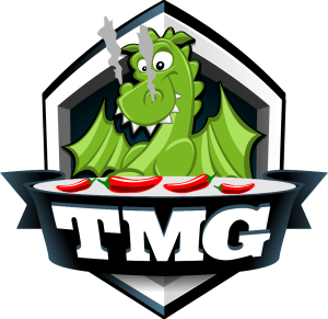 TMG Dragon loves peppers!