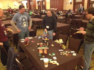 How fast an you draw your rubber band six shooter?