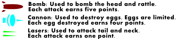 Moon Rattler Weapons