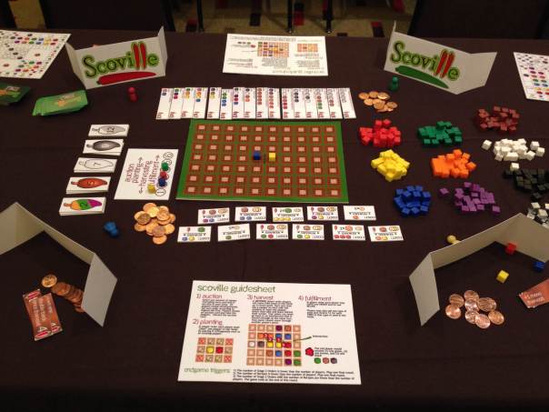 Despite protoype art people were still interested in playing!