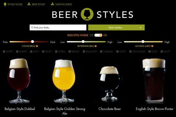 CraftBeerStyleGuide