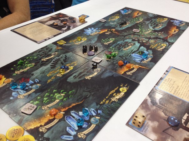 Game Deme: Nautilus Industries. This game was really solid and fun. There are a lot fo ways to mess up your opponents and plan ahead. Recommended.