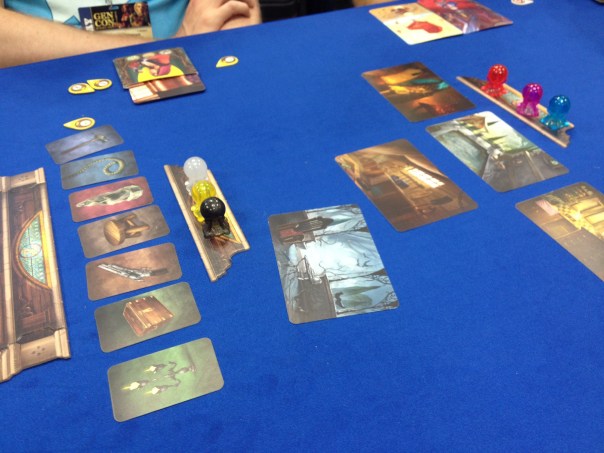 We got in on a Mysterium demo. The art is beautiful. The gameplay is fun. I'm looking forward to our group obtaining a copy.